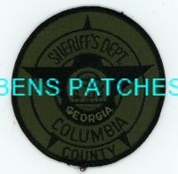 GEORGIA,A,COLUMBIA COUNTY SHERIFF SUBDUED 1